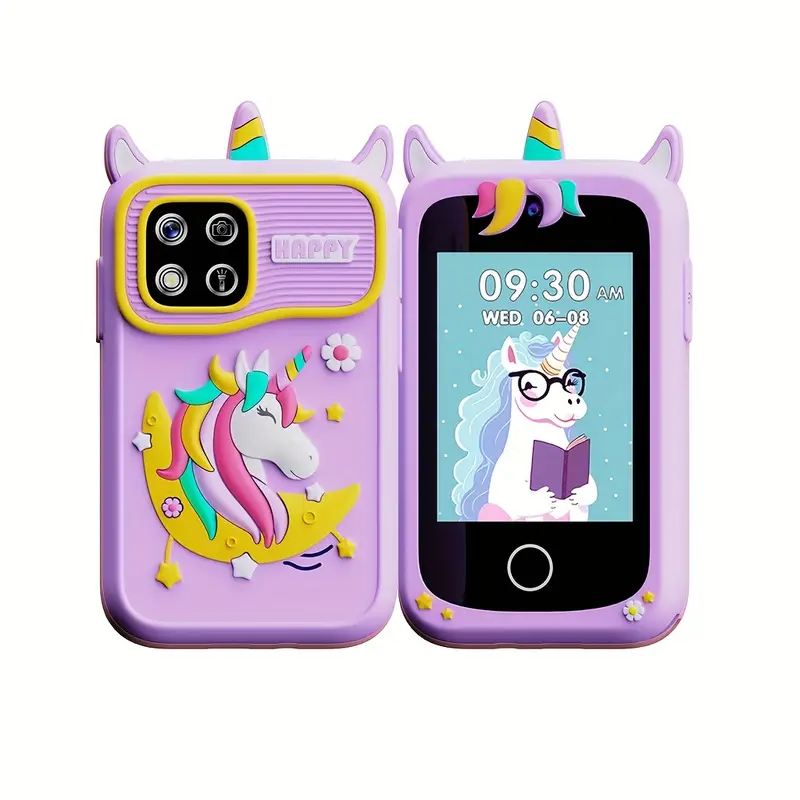 Kids Unicorn Themed Phone Case