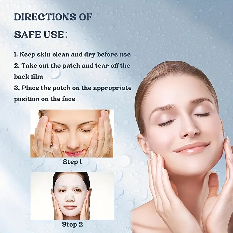 Hydrogel Facial Patch