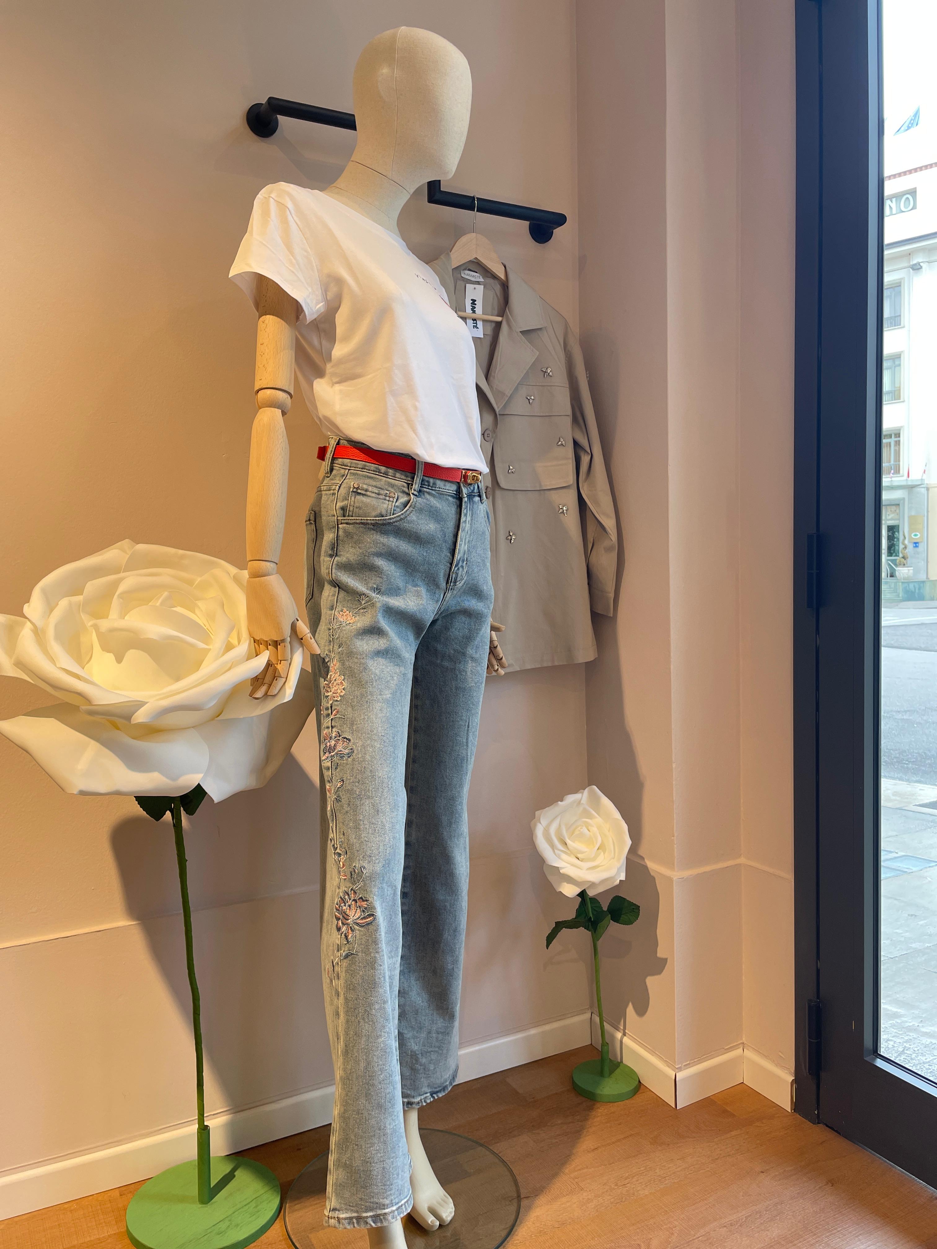 Jeans Flowers