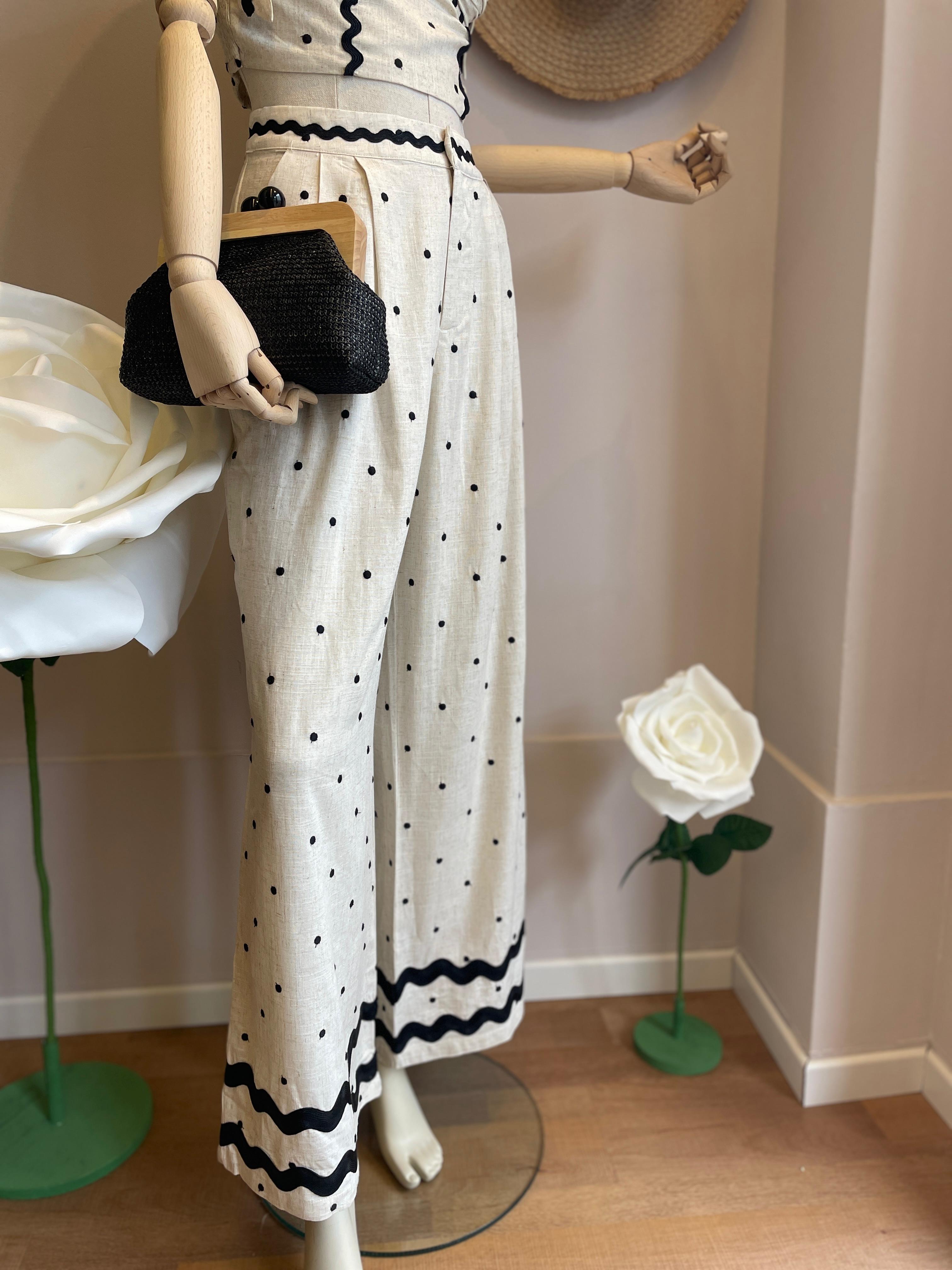 Coordinato a Pois Pantalone