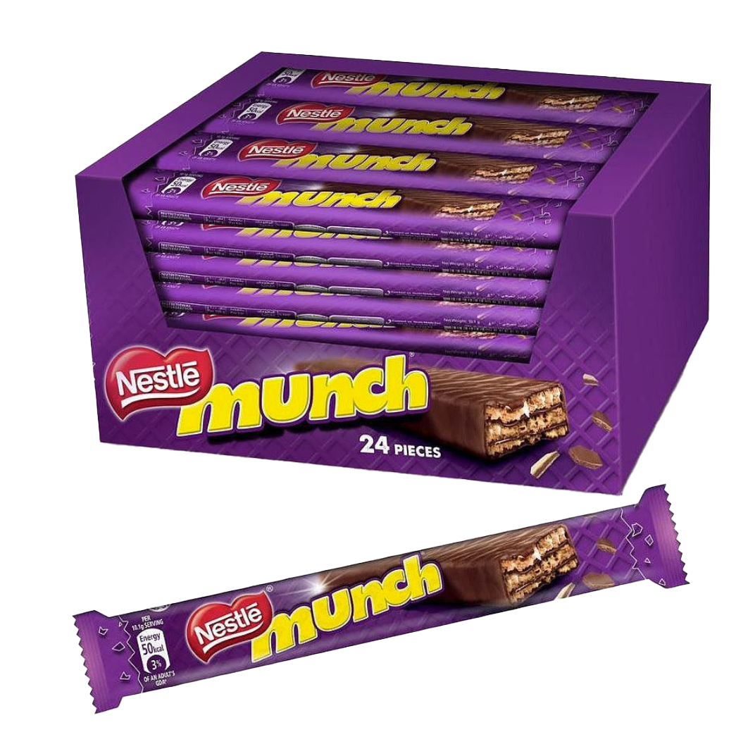 Nestle Munch Chocolate Bars - 32 Pcs