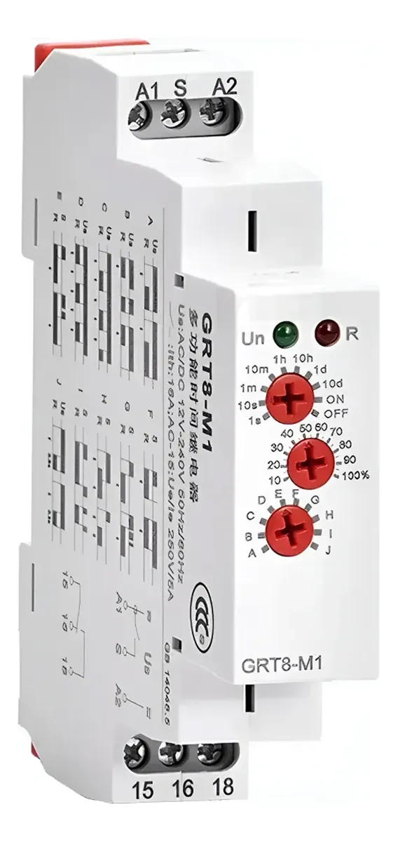 Temporizador Ajustable GRT8-M1