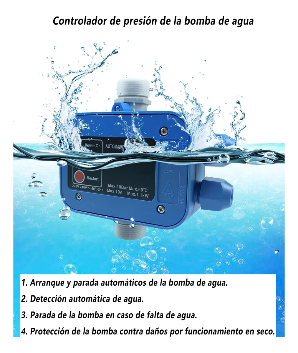 Interruptor Automático para Bomba de Agua