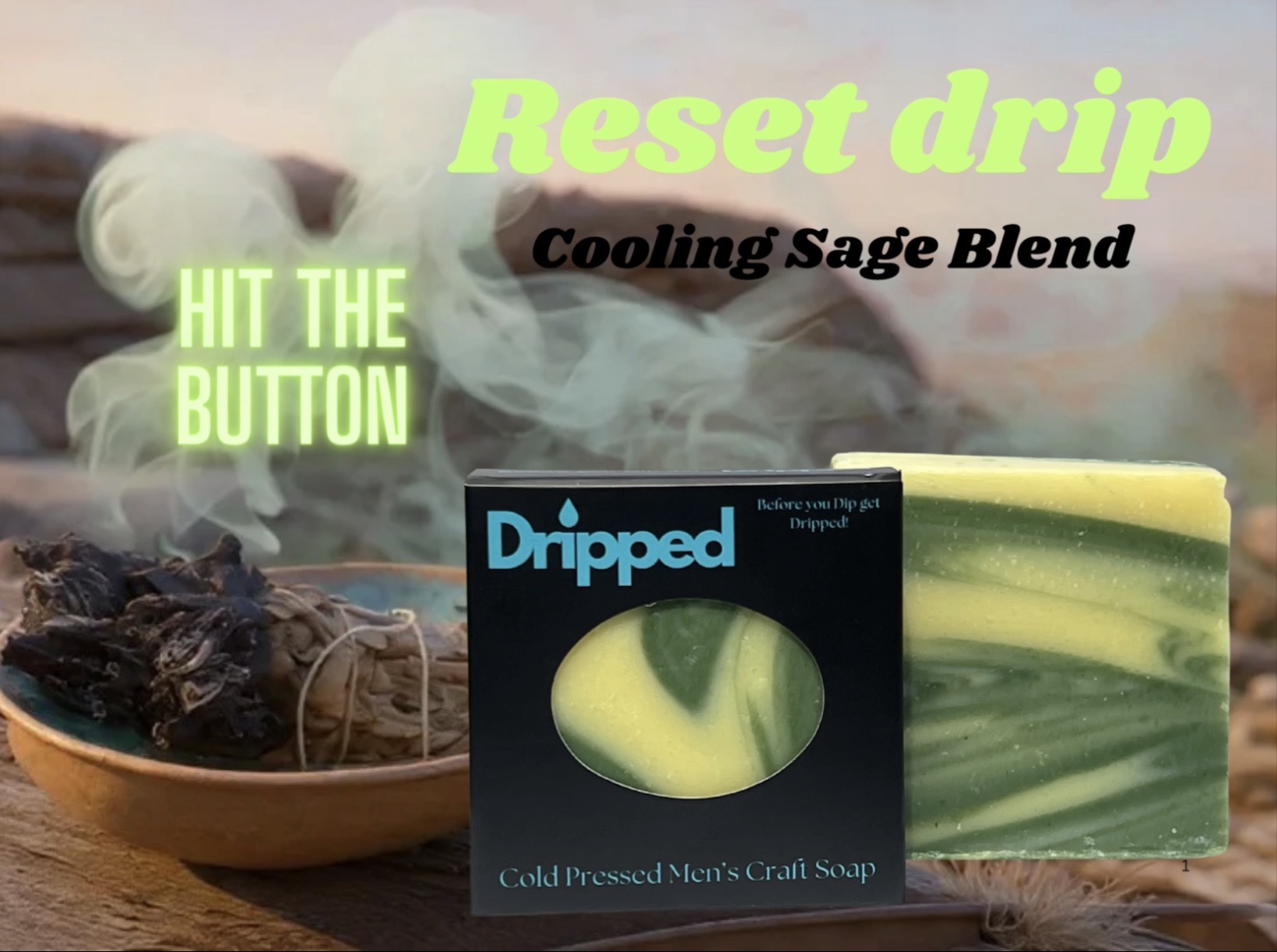 Reset Drip Cooling Sage Blend Soap