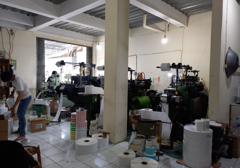 Label Sticker cetak barcode