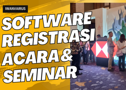 Software registrasi digital untuk event dan seminar