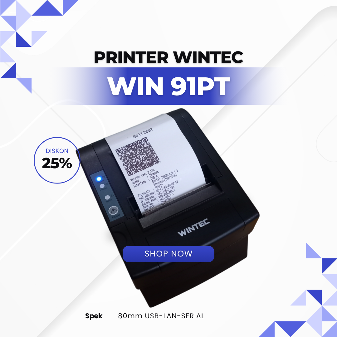 Printer Thermal merk Wintec 91PT 80mm