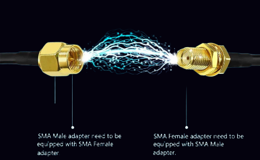 Chainway - Cable for UR4 / UR8 LMR200- 5 meter - Dia 5 mm