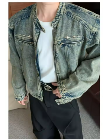 Vintage Washed Denim Jacket