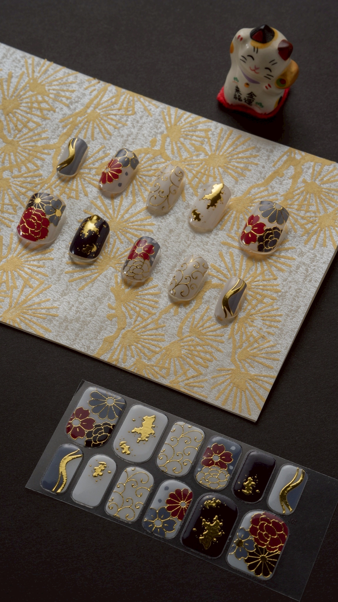 Nail Sticker  幽雅清秀