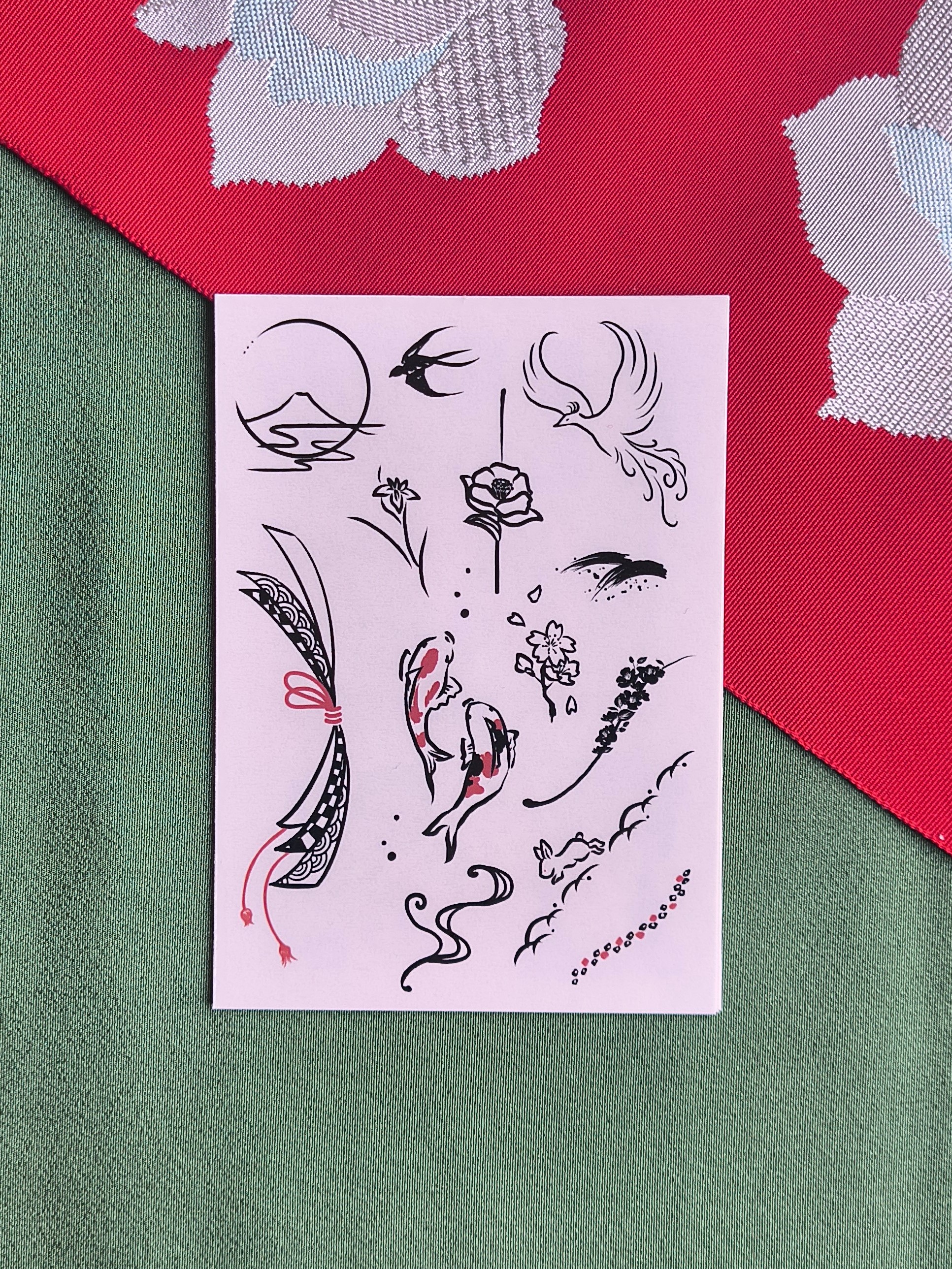 Tattoo Stickers 金魚