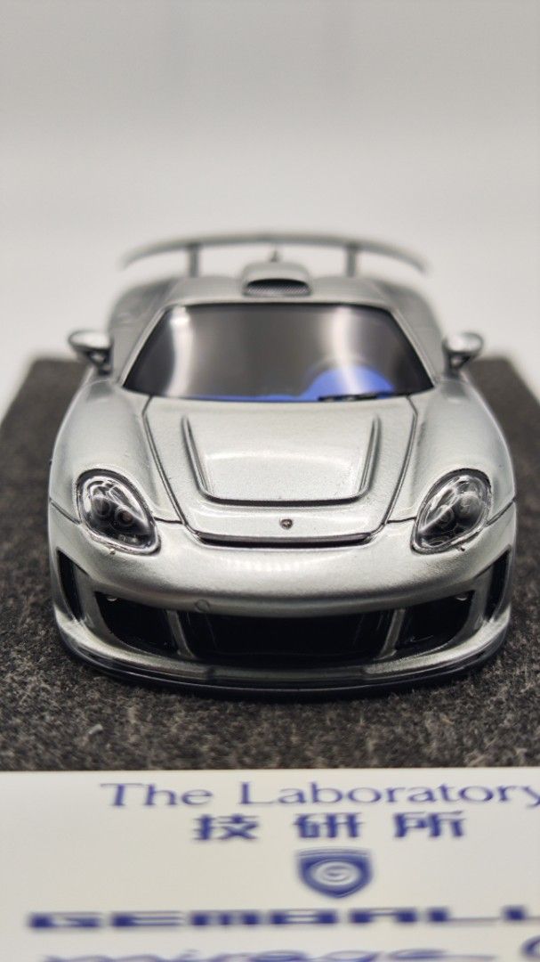 The laboratory Gemballa Mirage GT Silver
