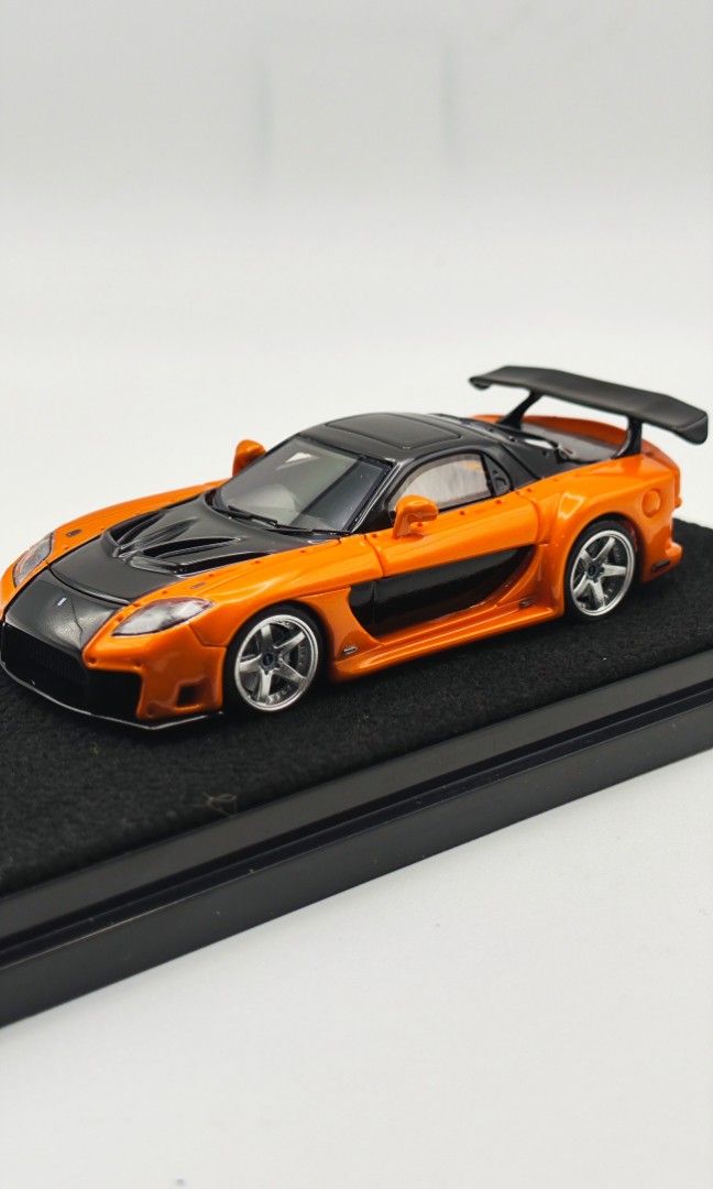 Mazda Fortun VeilSide RX7 Orange