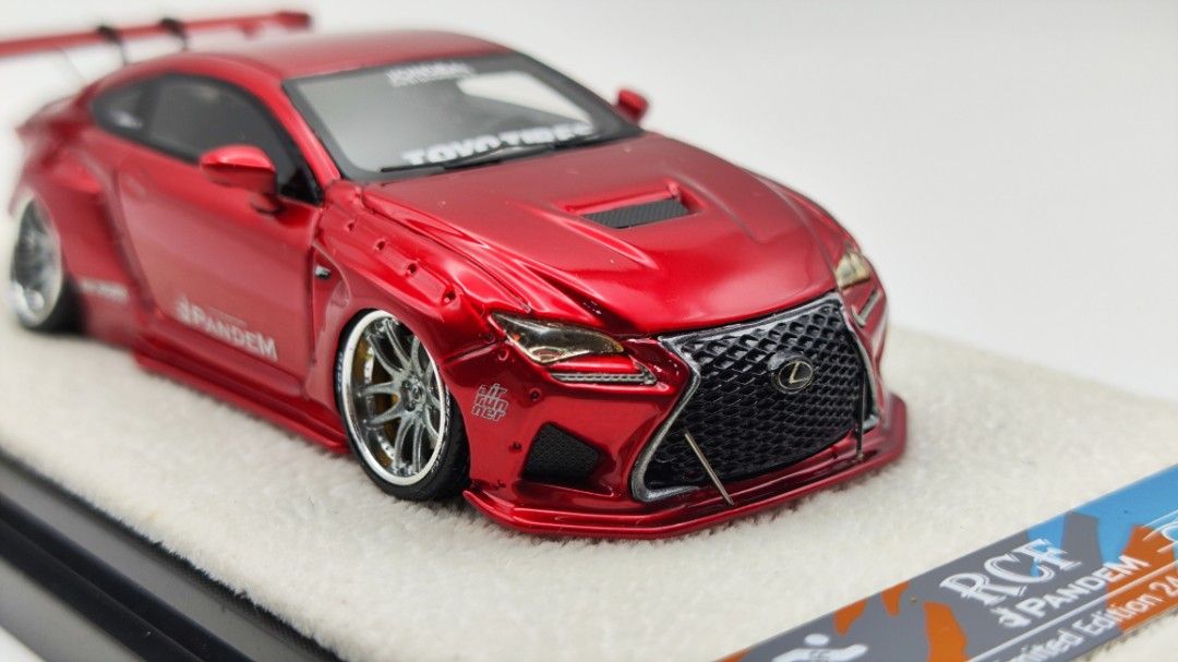 Lexus RCF Pandem Metallic Red