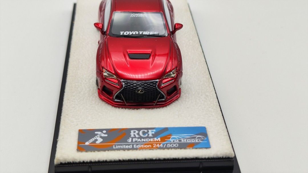 Lexus RCF Pandem Metallic Red