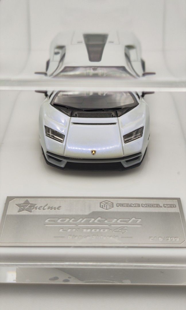 Lamborghini Countach LP800 Blanco Siderale White