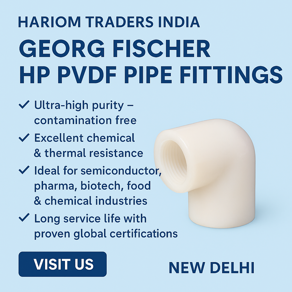 Georg Fischer HP PVDF Pipe Fittings