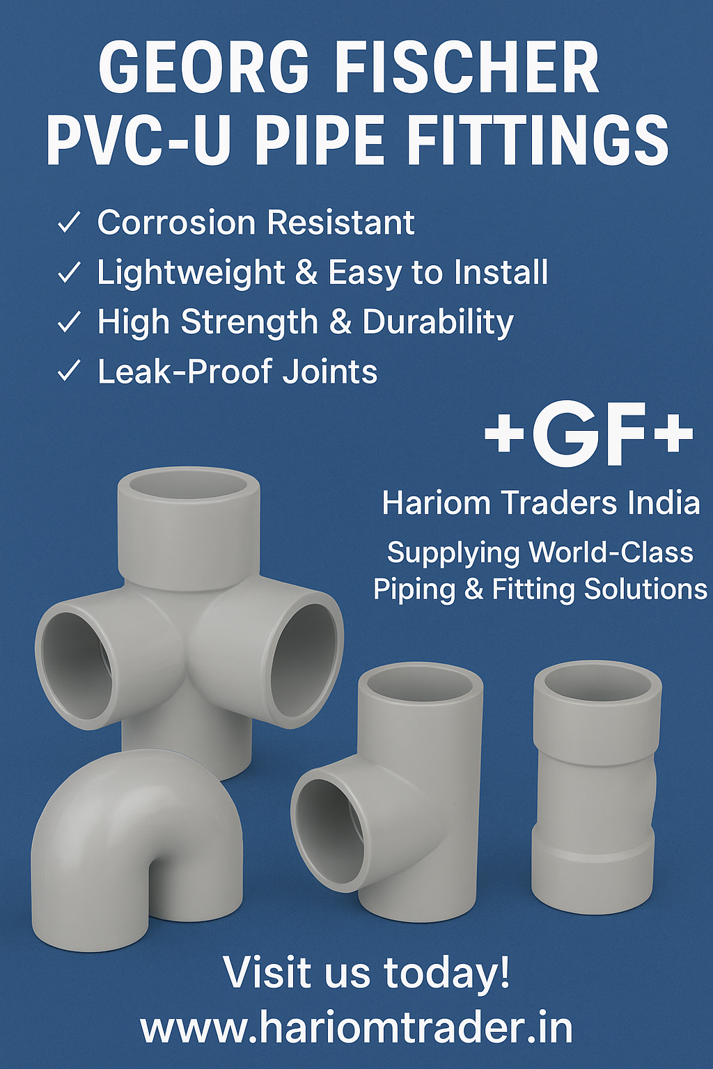 Georg Fischer PVC-U Pipe Fittings