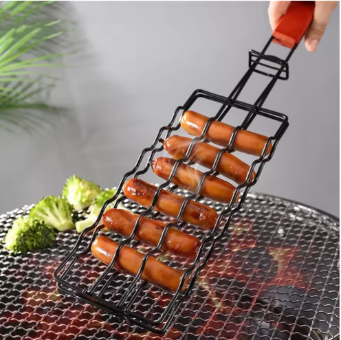 Non-Stick Sausage Grill Basket