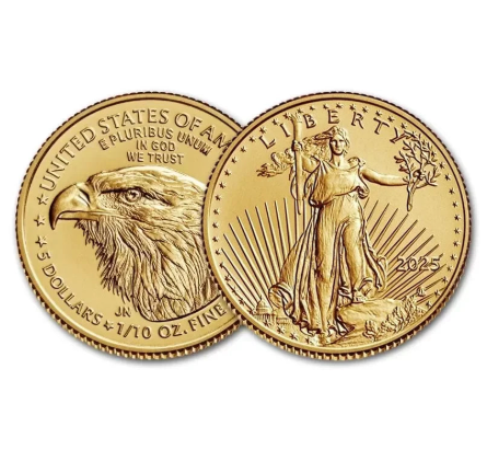 American Eagle 2025 One Ounce Gold Uncirculated Coin