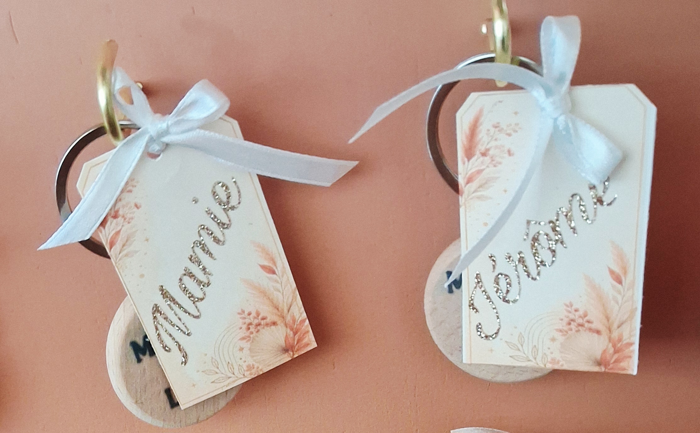 Étiquette personnalisée – Cadeau invité & marque-place