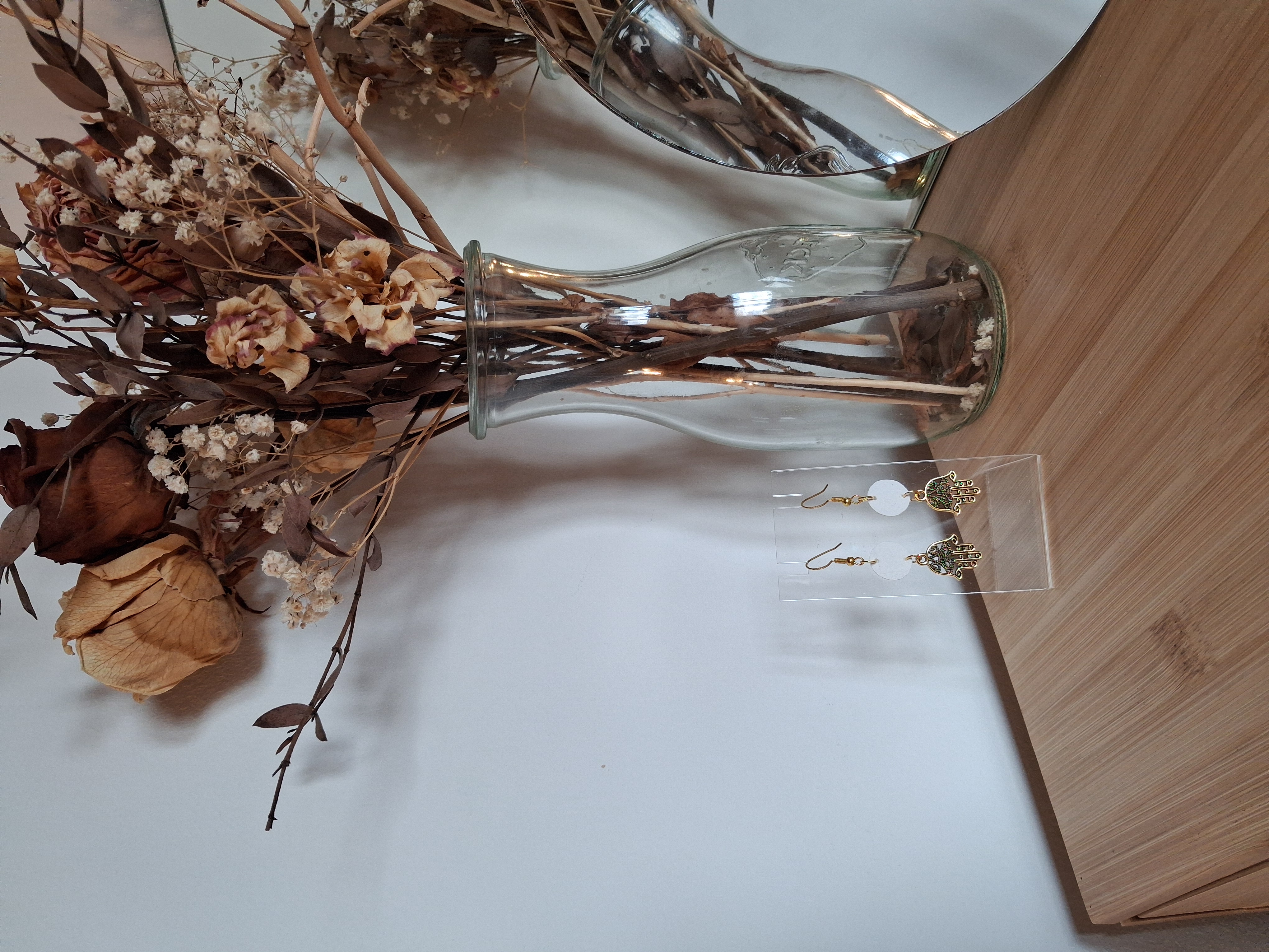 Boucles d’oreilles main de Fatima