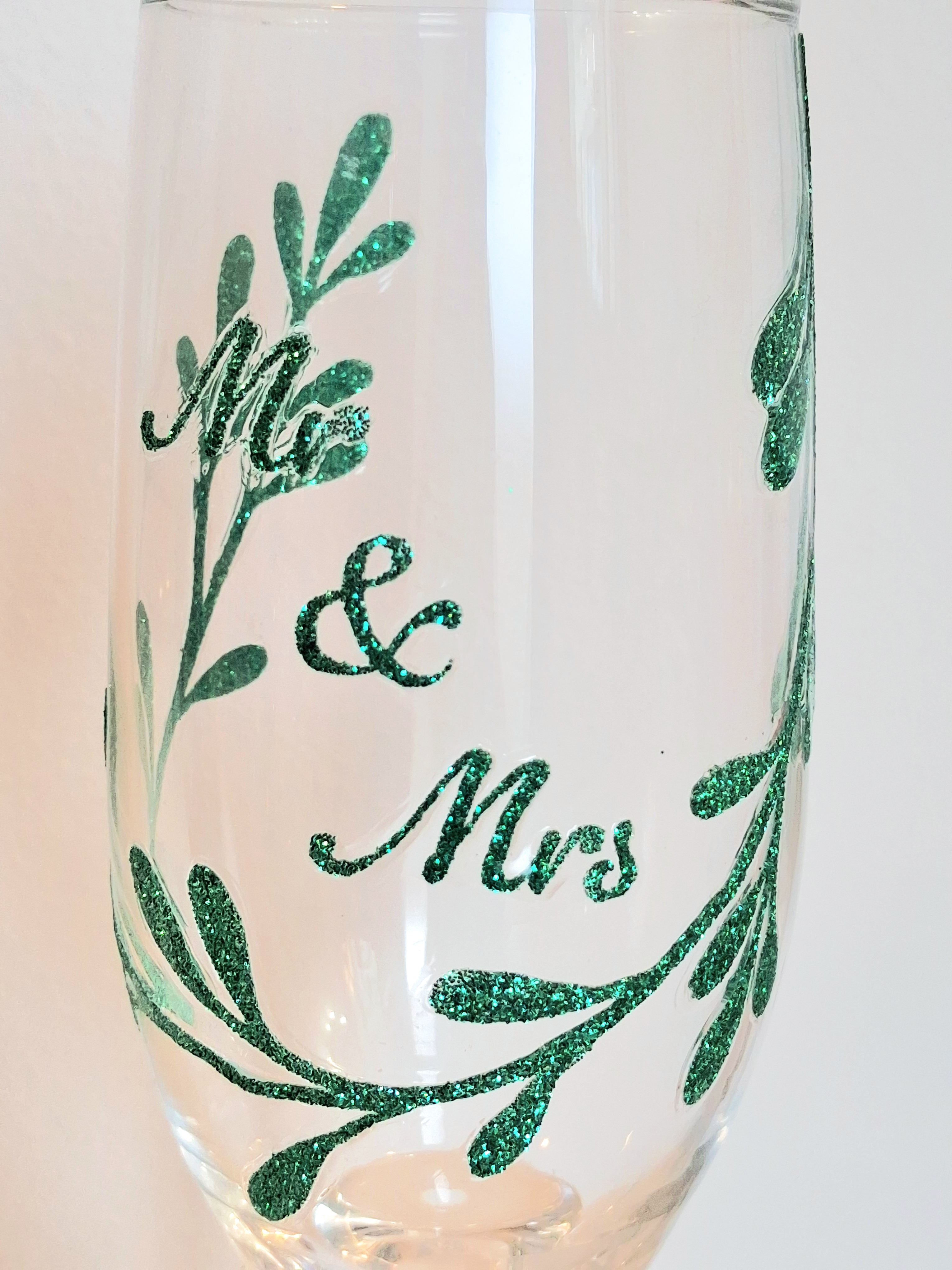 Coffret de verres personnalisés mariage