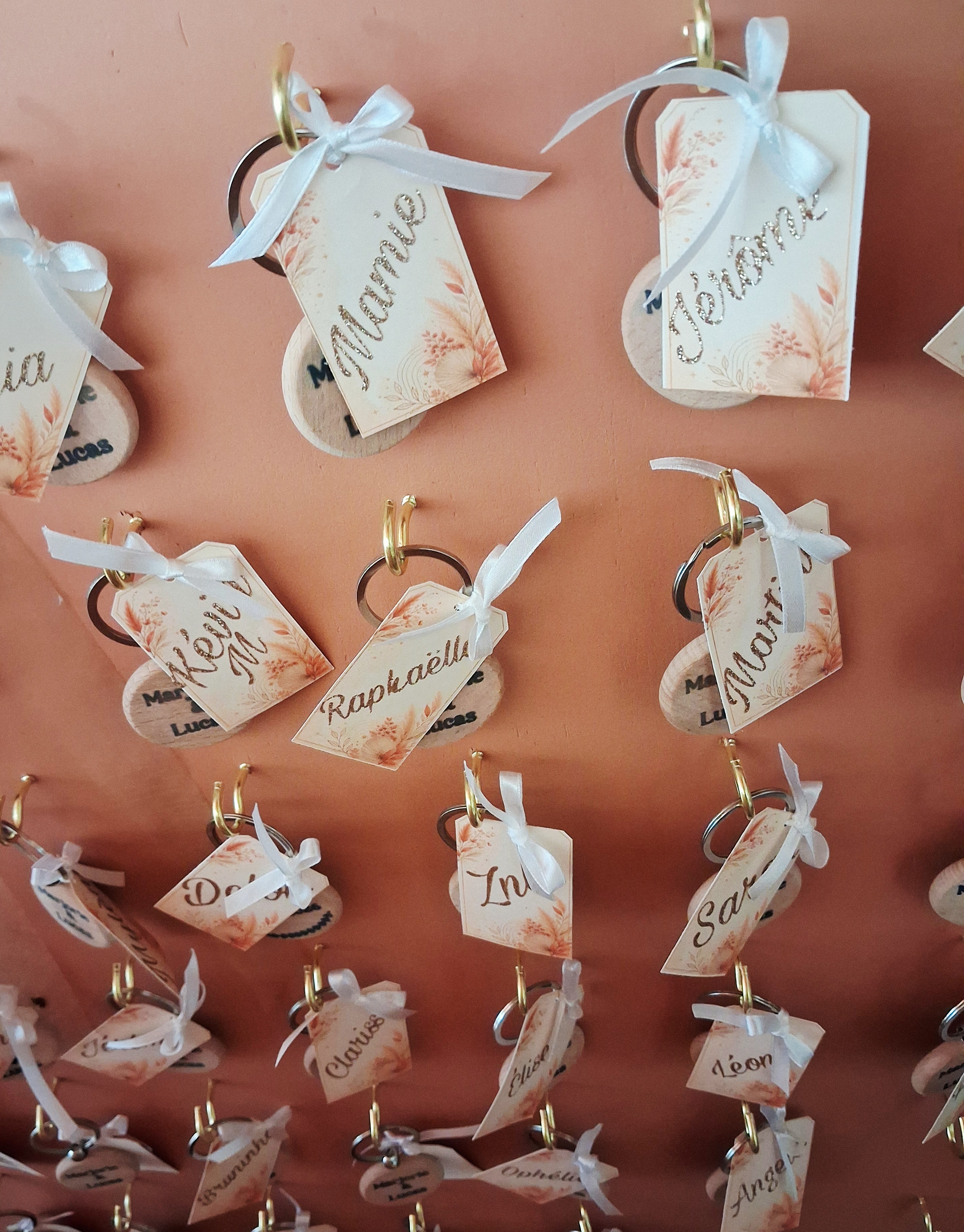 Étiquette personnalisée – Cadeau invité & marque-place
