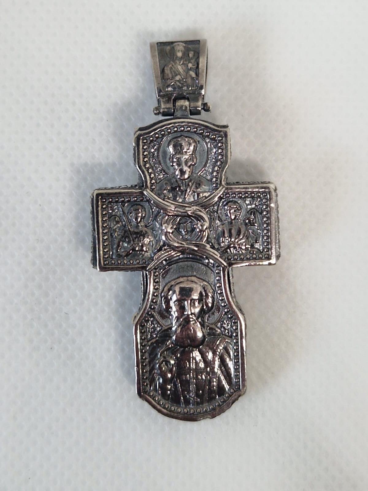 Thick Silver Cross