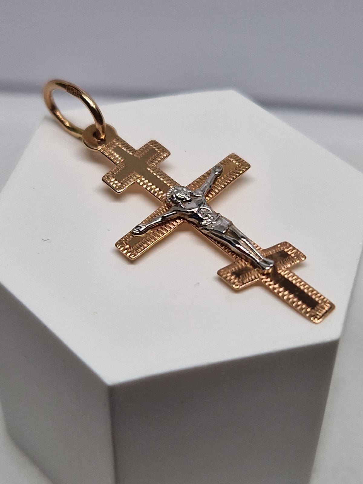 Gold Crucifix Pendant