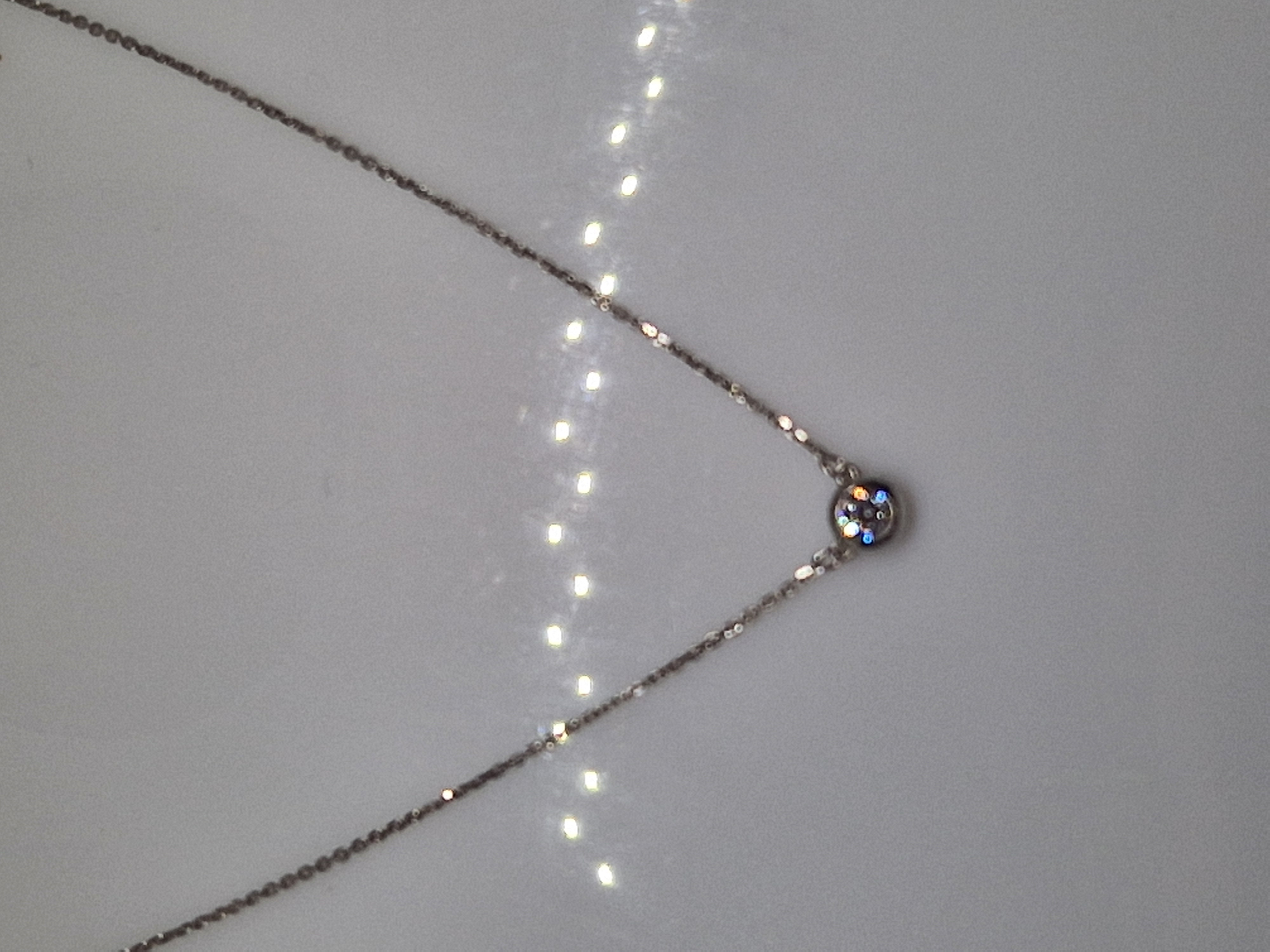 Gold Elegant Solitaire Necklace