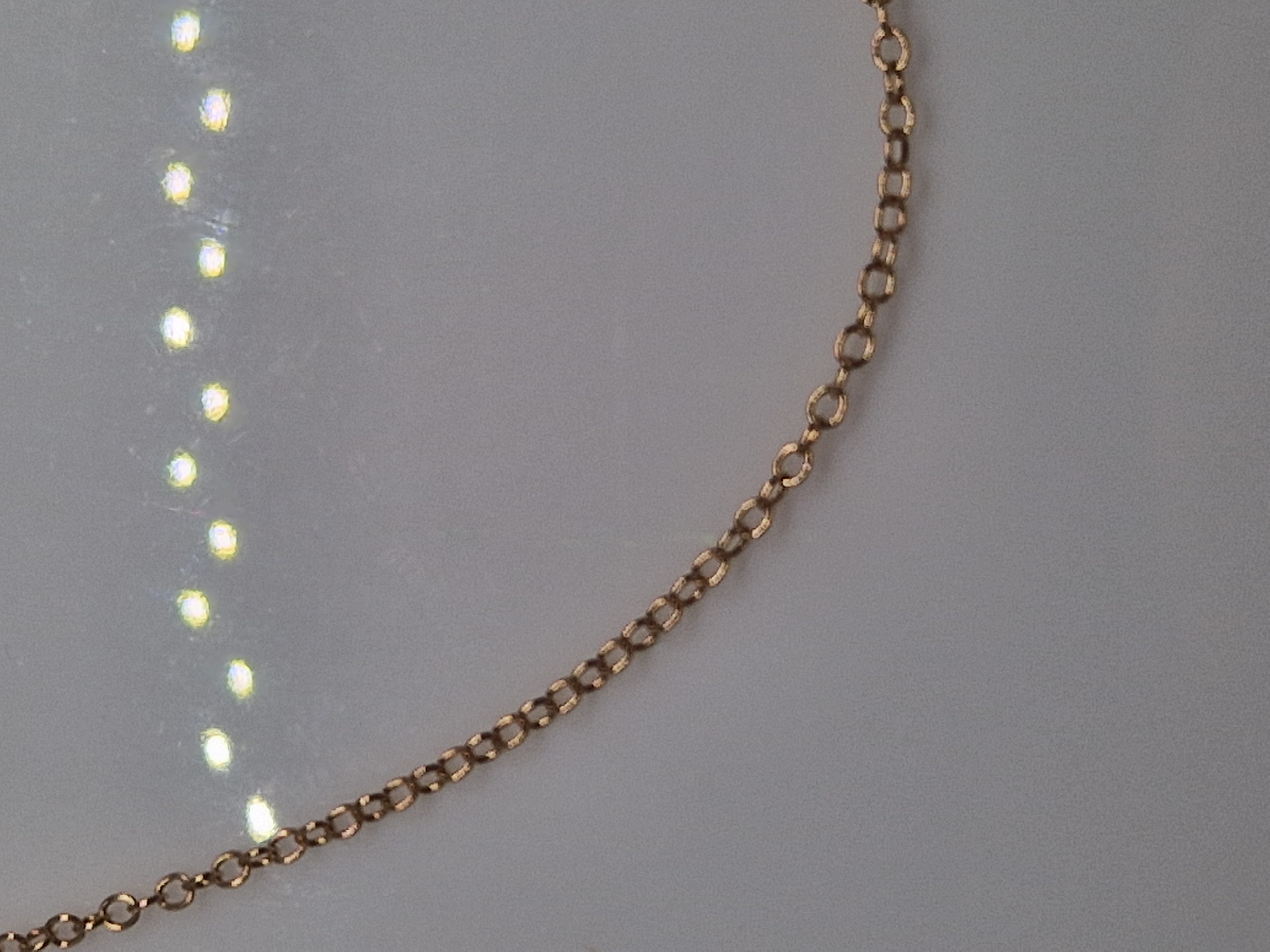 Elegant Rose Gold Chain Necklace