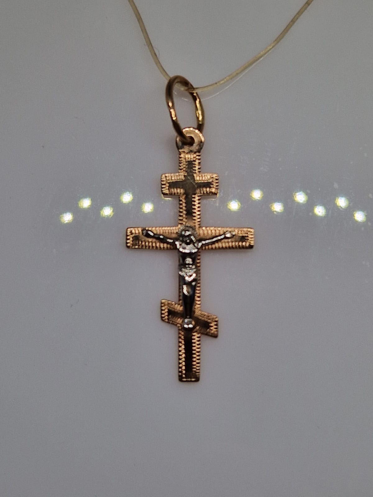 Gold Crucifix Pendant