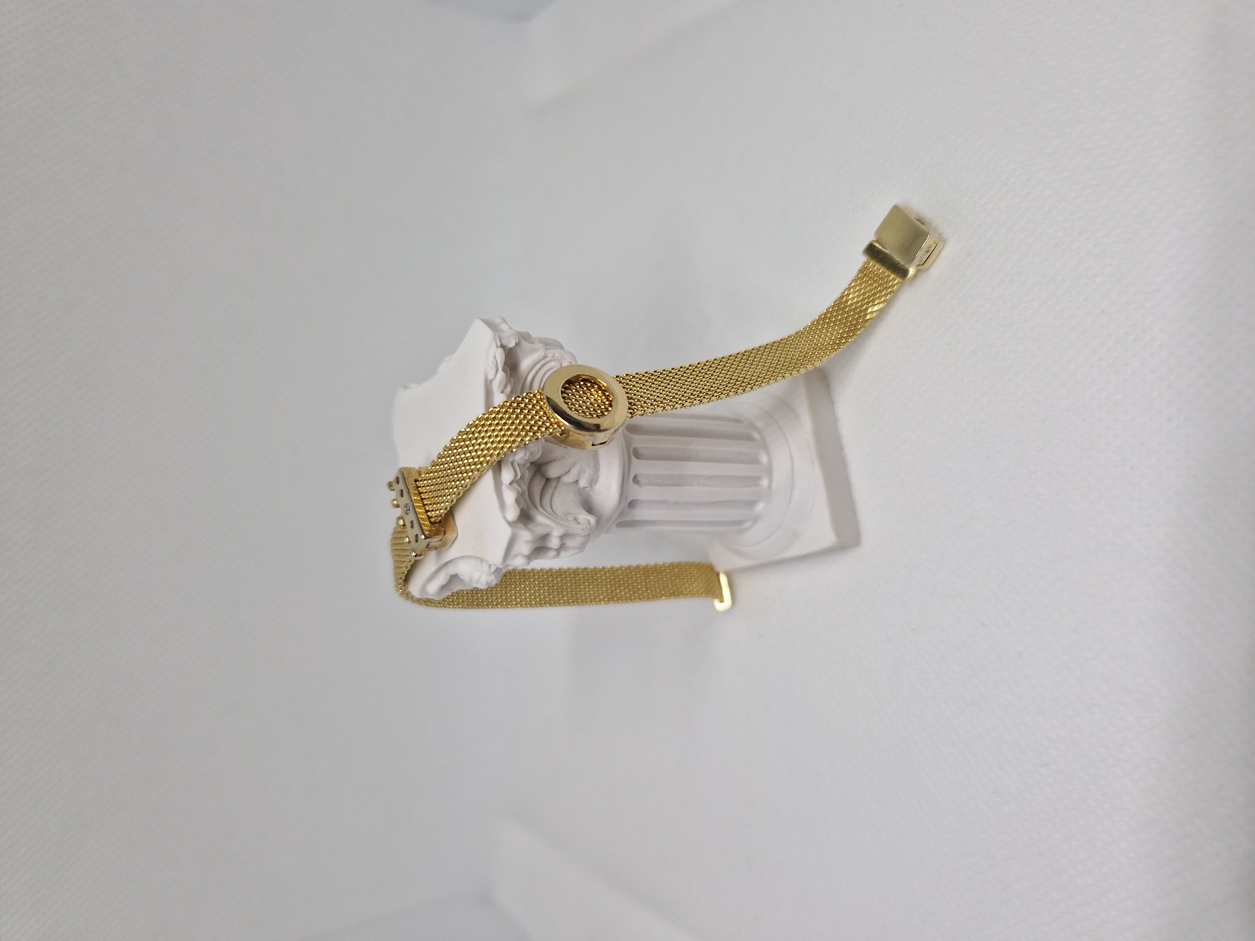 Silver insert for bracelet