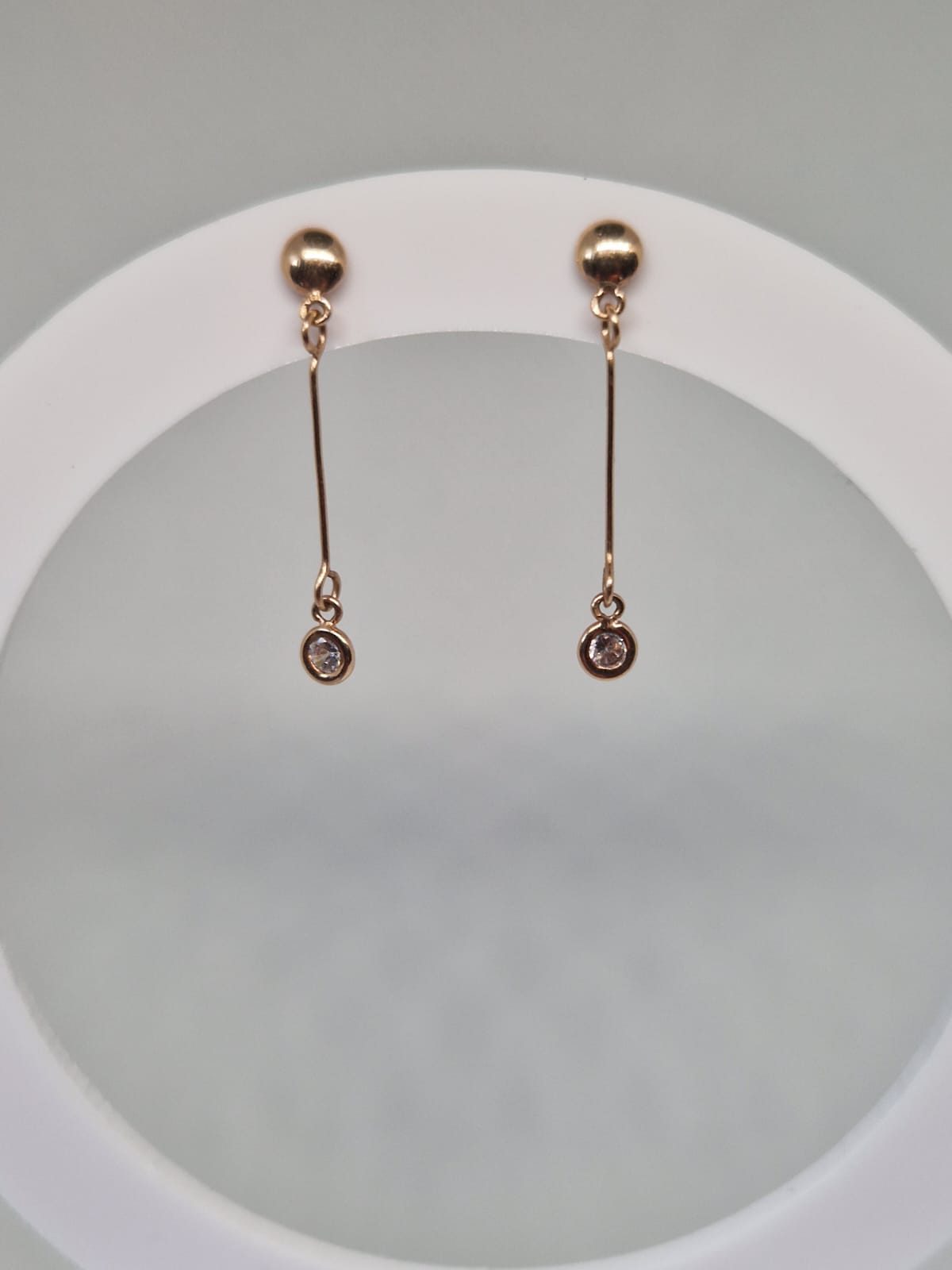 Golden drop Earrings
