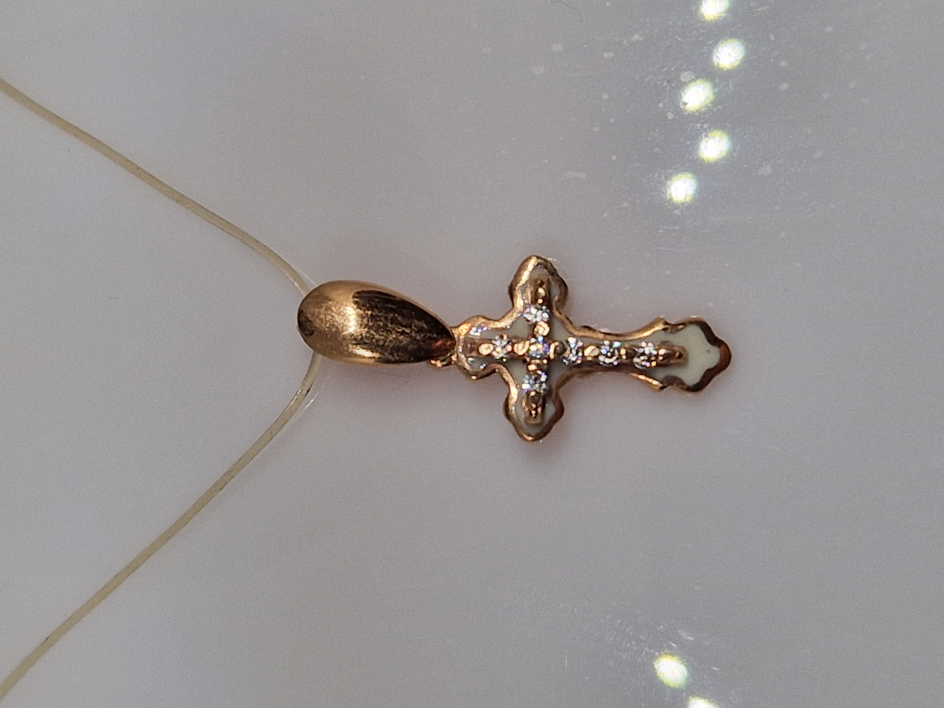 Gold Cross Pendant