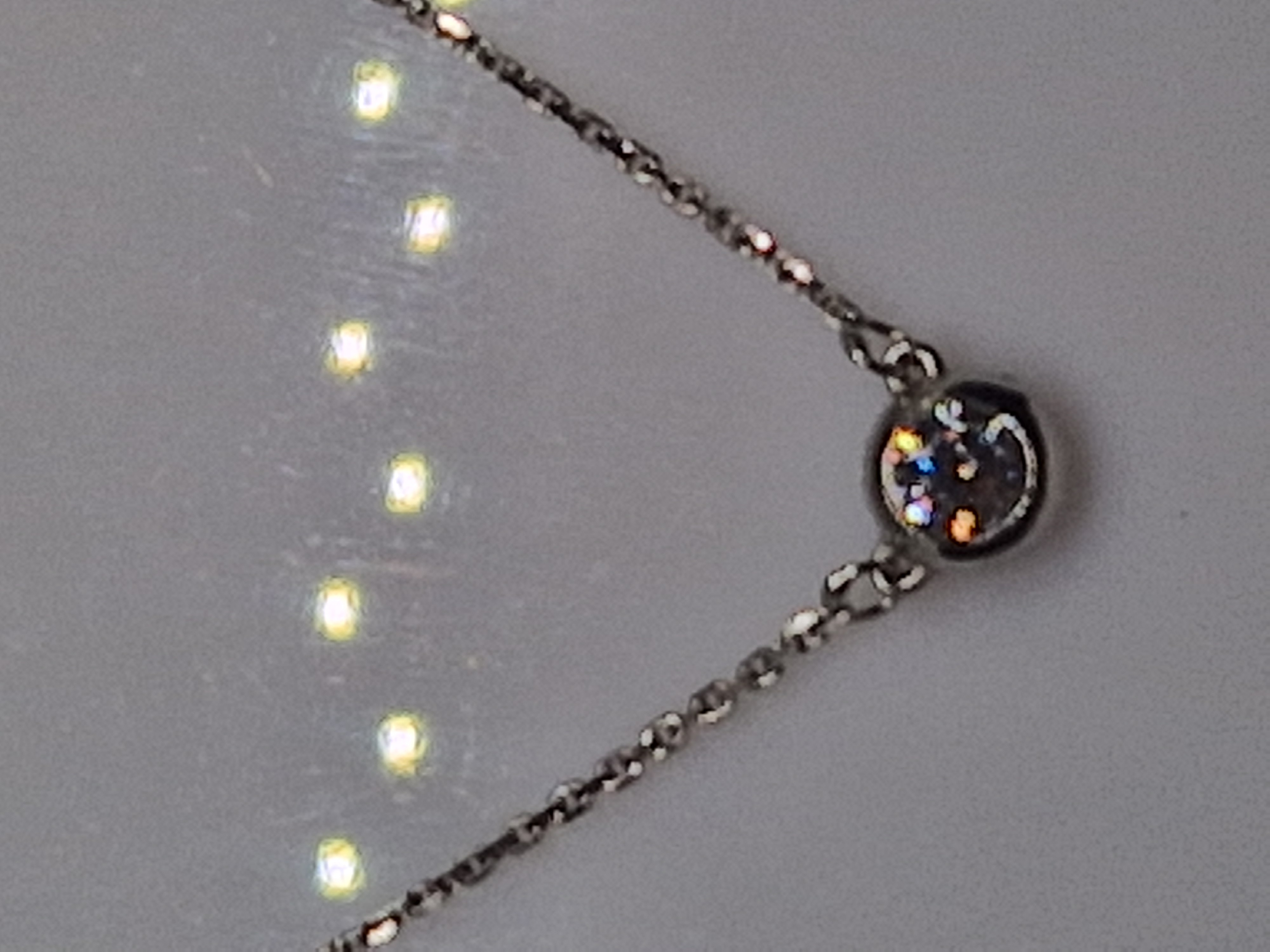 Gold Elegant Solitaire Necklace