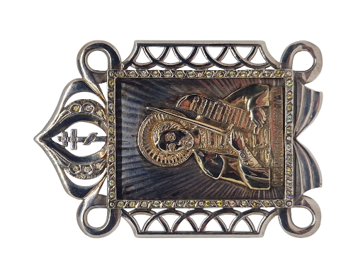 SIilver Orthodox Icon 