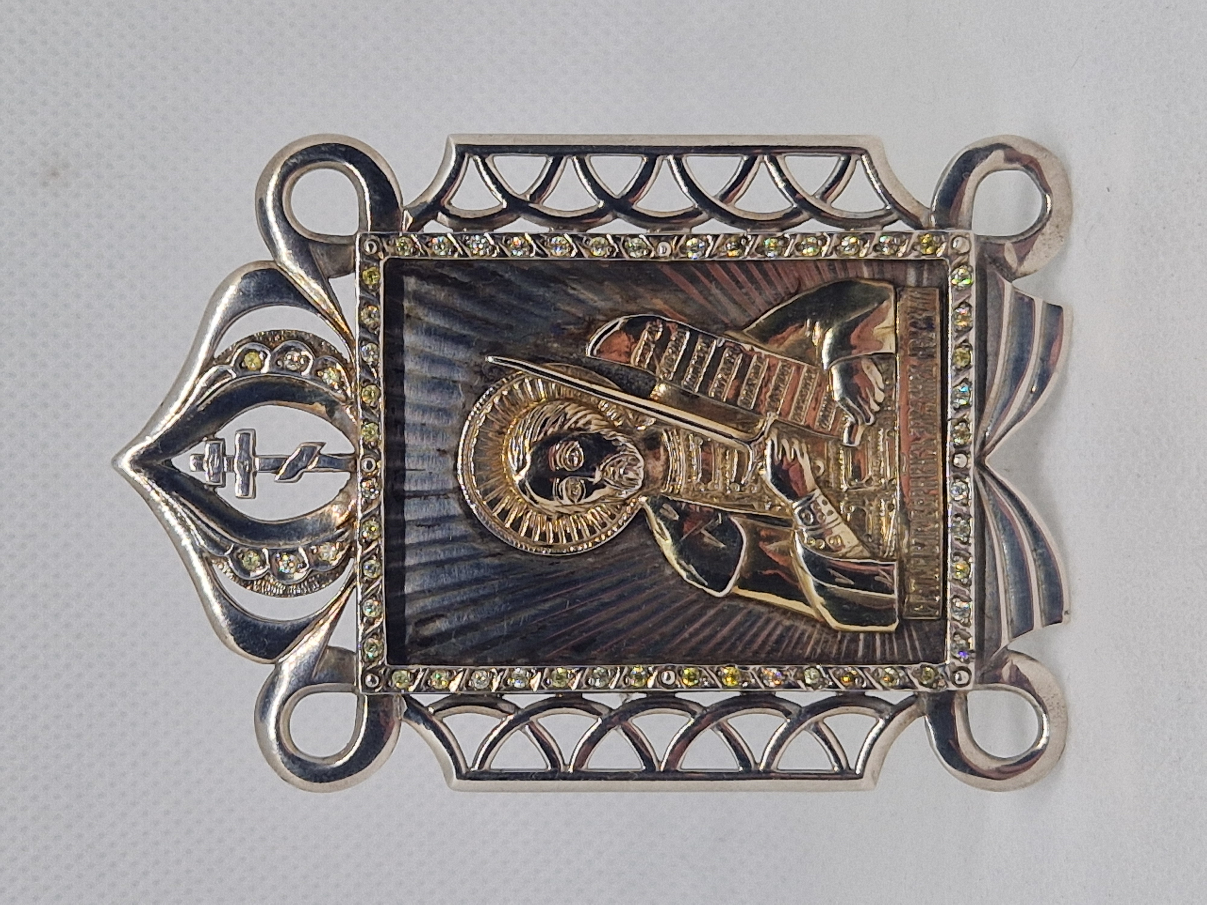 SIilver Orthodox Icon 