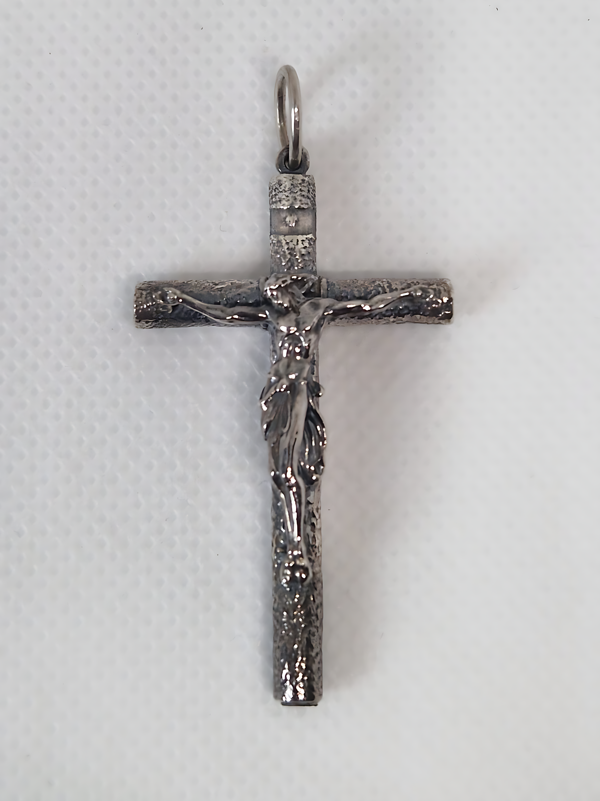 Thin Silver Cross