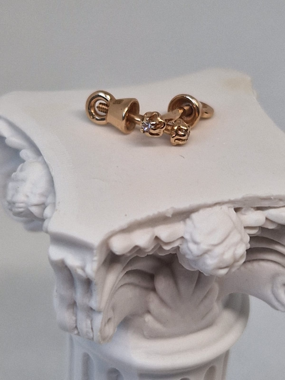 Gold Stud Earrings