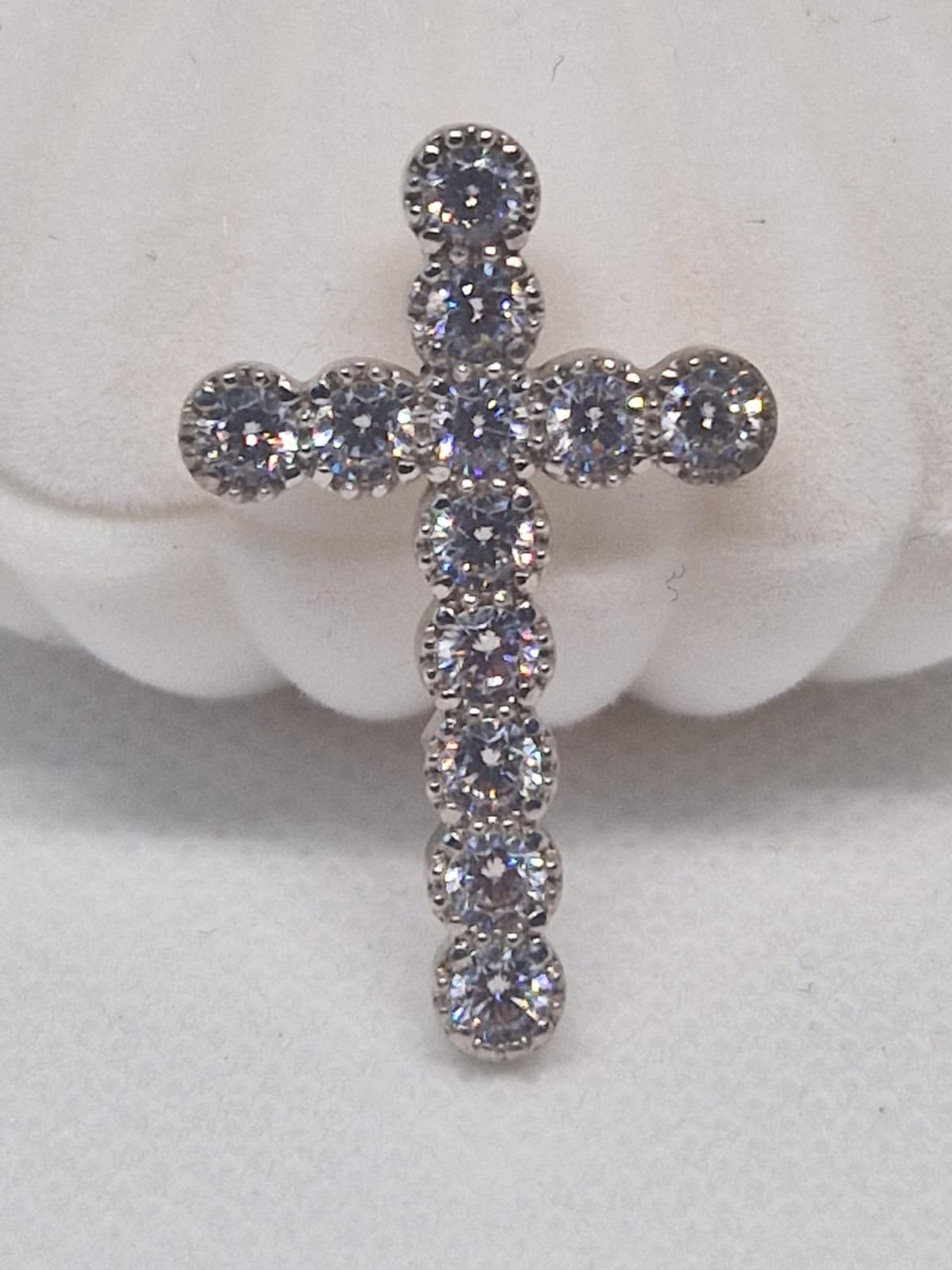 White gold Cross Pendant
