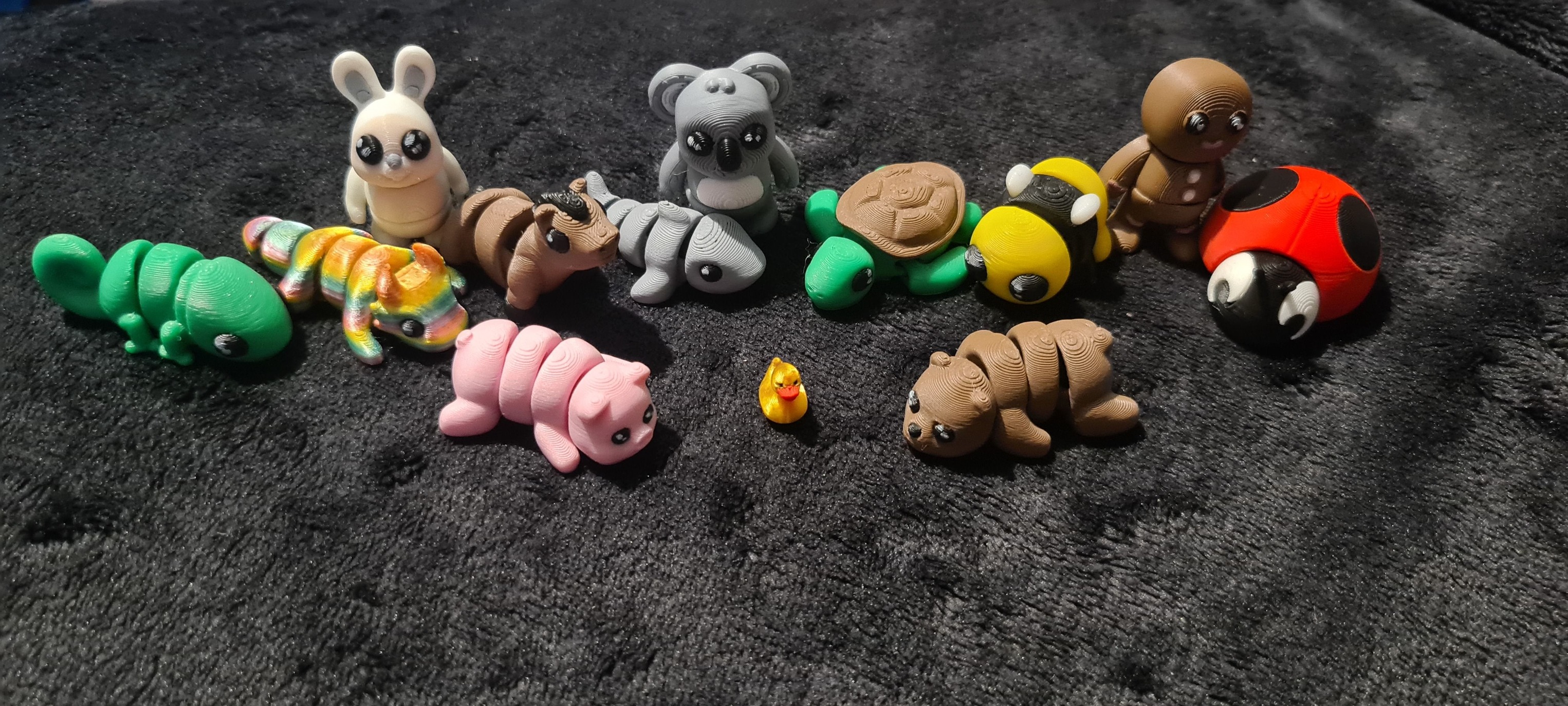 Handmade Clay Animal Figurines