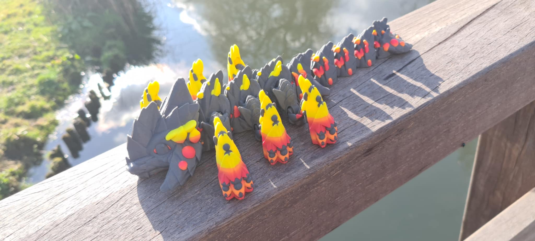 Handmade Dragon Sculptures