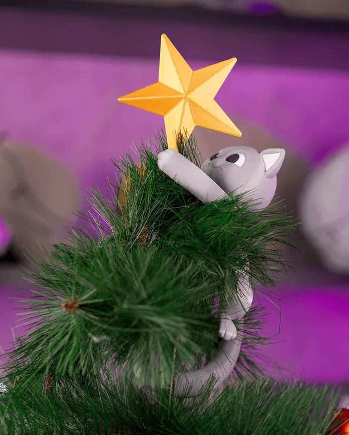 Meowy Christmas – Tree Topper