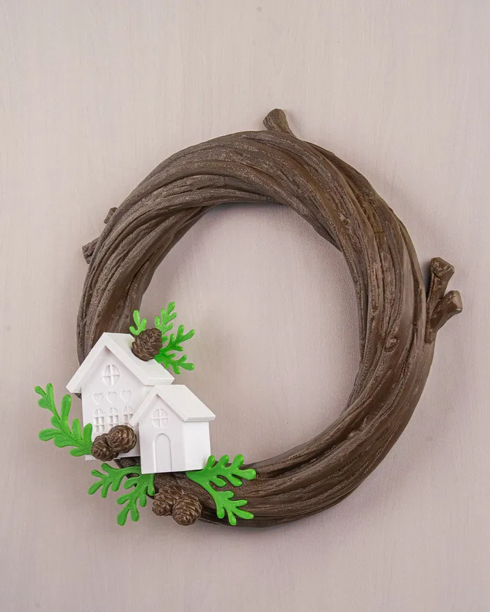 Naturally Merry – Woodland Christmas Wreath