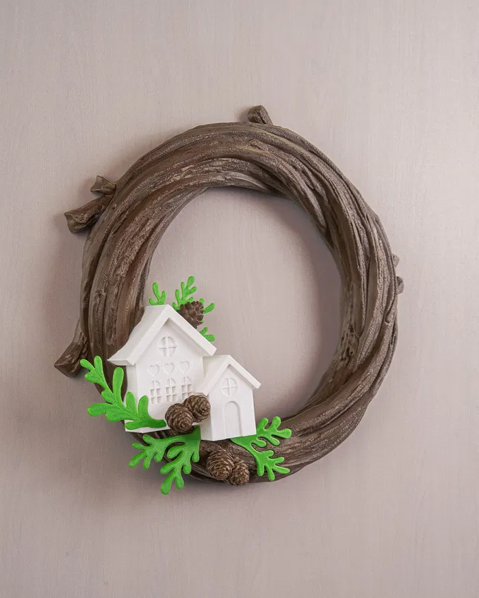 Naturally Merry – Woodland Christmas Wreath