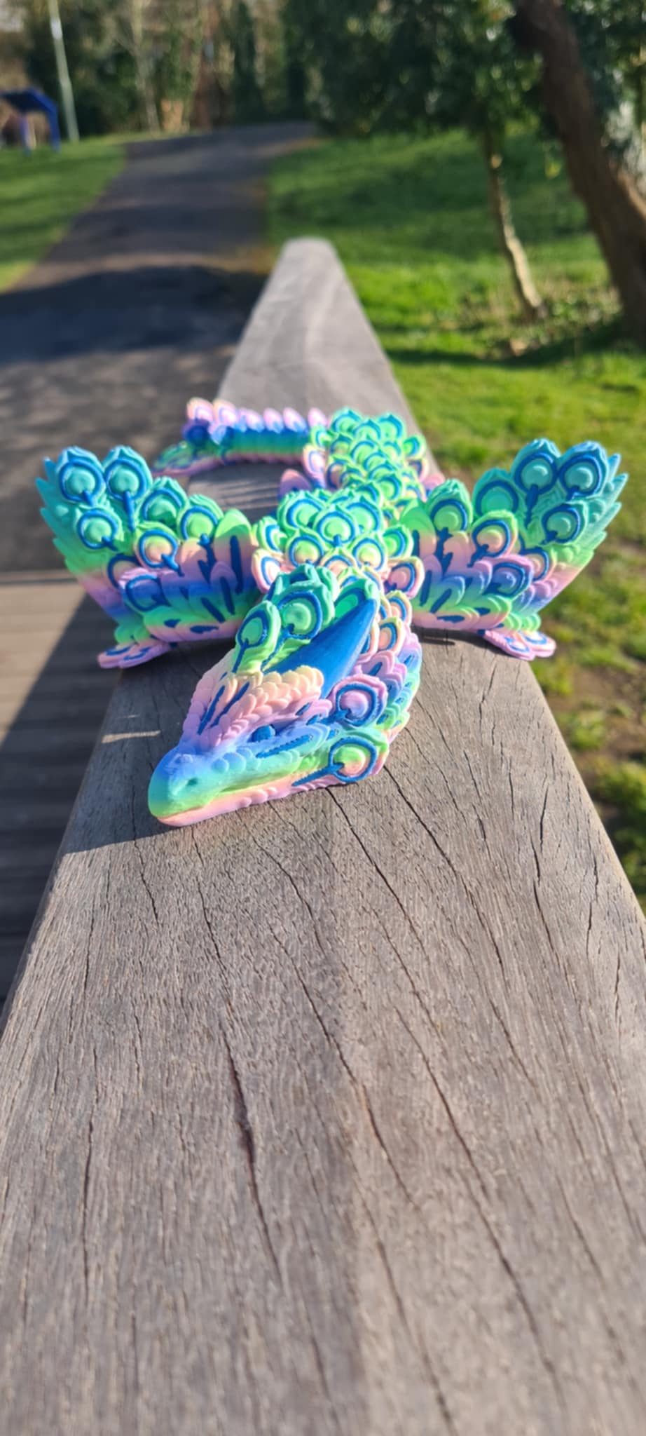 Peacock Large Dragon