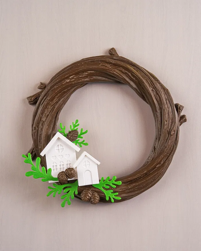 Naturally Merry – Woodland Christmas Wreath