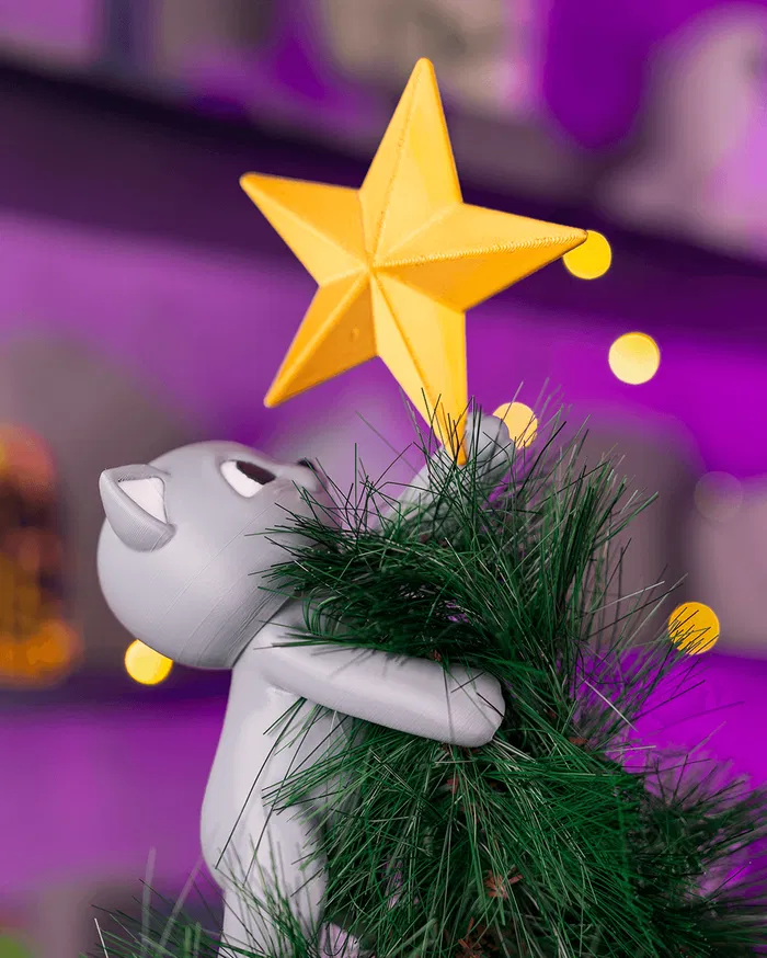 Meowy Christmas – Tree Topper